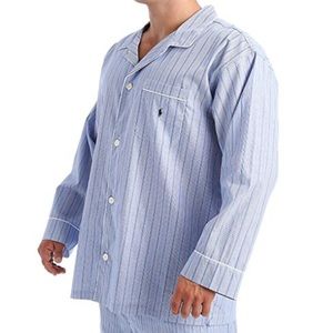 Polo Ralph Lauren Tall Man Woven Cotton Long Sleeve Pajama Top